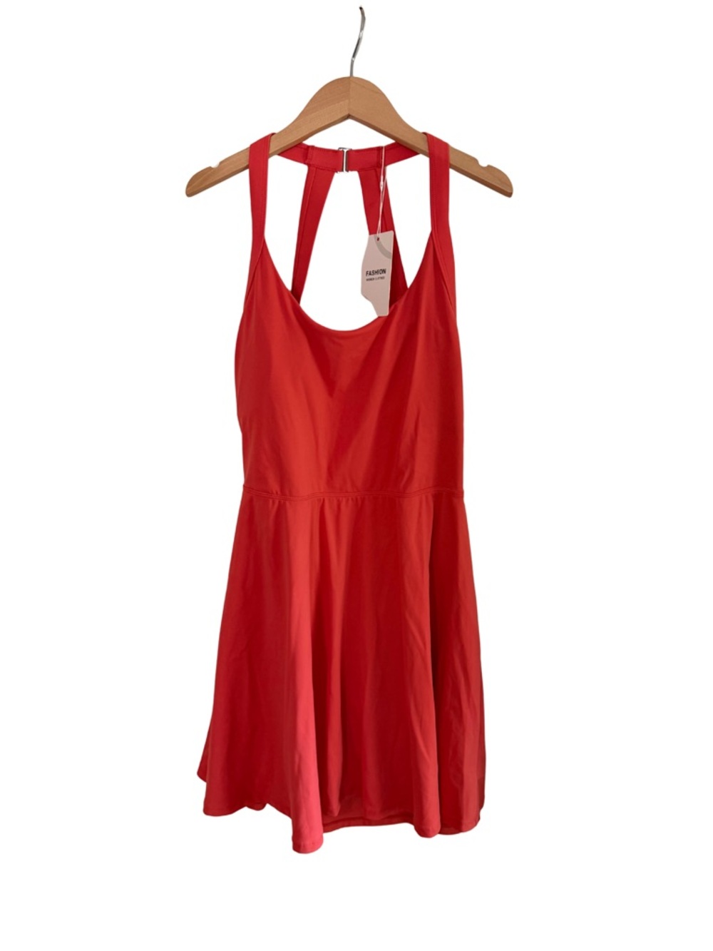 Women's Athletic Shorts - Red Performance Skort
